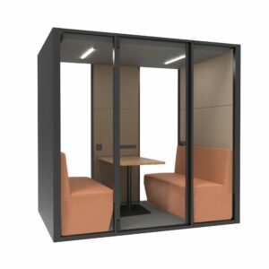 Montage akoestische belcel 4-persoons