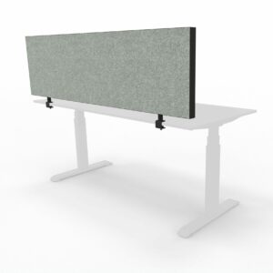 Akoestische opzetwand met aluminium kader